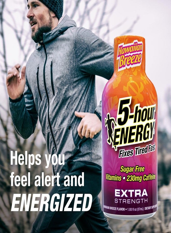 5-hour ENERGY مشروب طاقة فائق القوة يدوم 5 ساعات، بنكهة نسيم هاواي، 1.93 أونصة. 30 عبوة (30 زجاجة - نكهة واحدة، نسيم هاواي) - Image 3